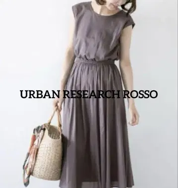 URBAN RESEARCH ROSSO 허리 절개 원피스 인도 면 여름