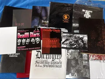 레어 상품!! DIR EN GREY 라이브 투어 팜플렛 15점