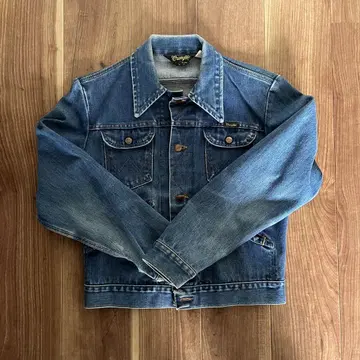 Wrangler 데님 자켓 데님 자켓 80s 빈티지