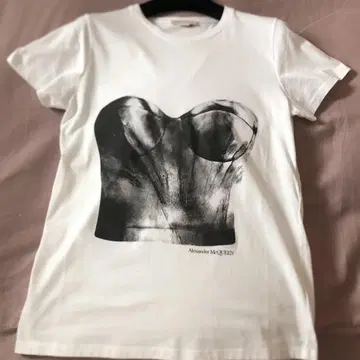 Alexander McQueen 그래픽 프린트 티셔츠
