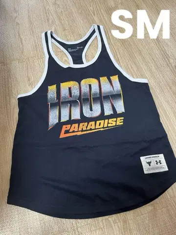 언더아머 IRON PARADISE 탱크탑 남성용 SM 사이즈