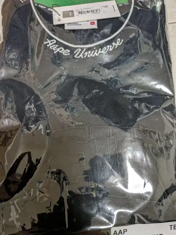 Aape 블랙 티셔츠 XL