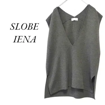 SLOBE IENA 더블 페이스 니트 베스트 슬로브 이에나