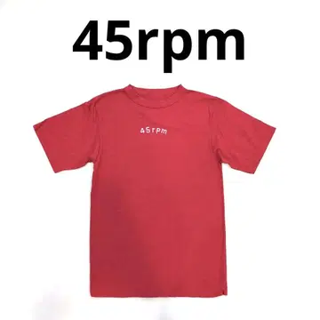 45R 45rpm 90845 별 로고 티셔츠 포티 파이브 아