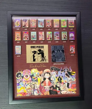 원피스 25주년 기념 액자 핀즈 세트 88권~105권