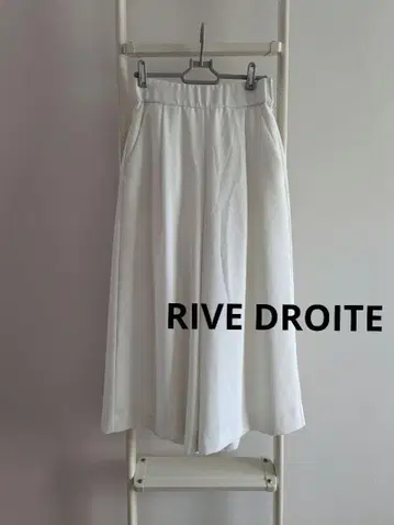 RIVE DROITE 리브 드와 가우초 와이드 팬츠 화이트