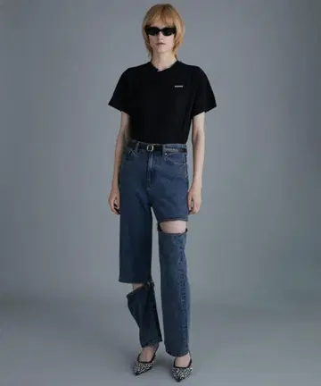 PRANKPROJECT 어시멘틀리 지퍼 데님