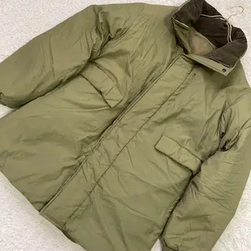 TAKEO KIKUCHI 다운 자켓 카키 L 캐주얼 두꺼운 원단