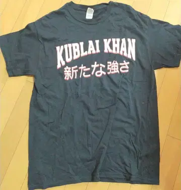 KUBLAI KHAN 밴딩 티셔츠 L 사이즈