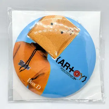 마이클 라우 ARTOY 회장에서 한정판 캔뱃지 'Box D'