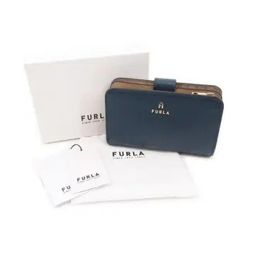컨디션 최상 훌라 FURLA 지갑 두겹 까멜리아 30-25050212