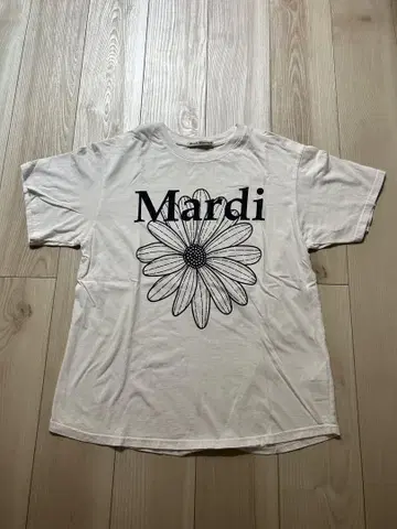 Mardi 꽃무늬 티셔츠 프리 사이즈