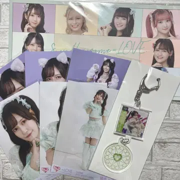 이코러브 브로마이드 키링 묶음 판매 모로하시 사나