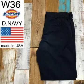 32071 미국 수입 USED 디키즈 미국제 D 네이비 W36