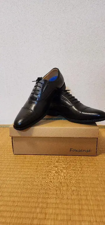 Foxsence 폭스센스 천연 가죽 비즈니스 슈즈 26.5cm