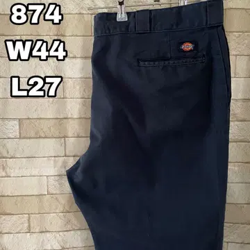 디키즈 874 워크 팬츠 자수 네이비 44x27