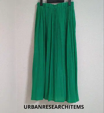 URBANRESEARCHITEMS 롱 스커트 그린