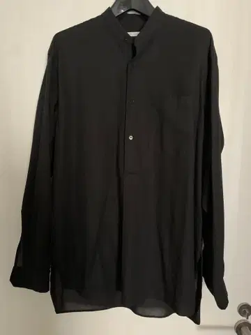 UNITED ARROWS 블랙 긴팔 셔츠