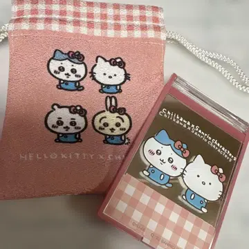 치이카와 (먼작귀) 산리오 캐릭터즈 콜라보 미니 거울 콩 복조리