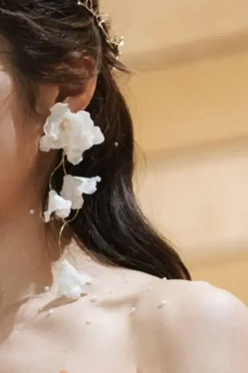 coussinet 플라워 귀걸이 moa