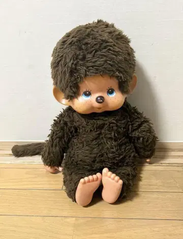 브라운 원숭이 캐릭터 봉제 인형