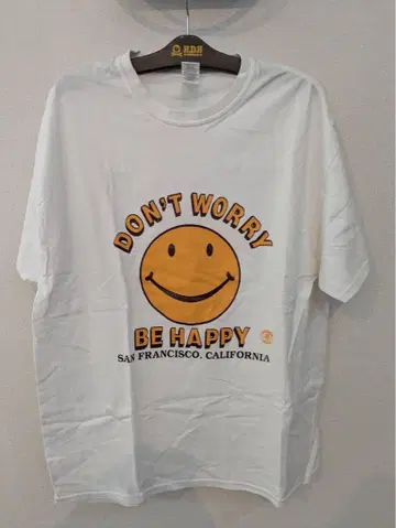 US 산겐자야 GILDAN Don't Worry Be Happy 티셔츠