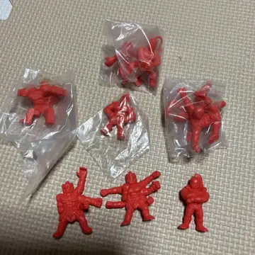 근육맨 지우개 빨간색 세트