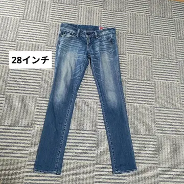 28인치 로데오 크라운 스키니 데님 라이트 블루