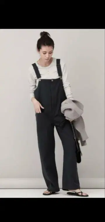 캘런솔로지*유니버셜 오버롤 살로펫 블랙 컨디션 최상