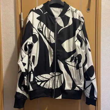 ZARA 추상 패턴 점퍼 L 사이즈 미사용품