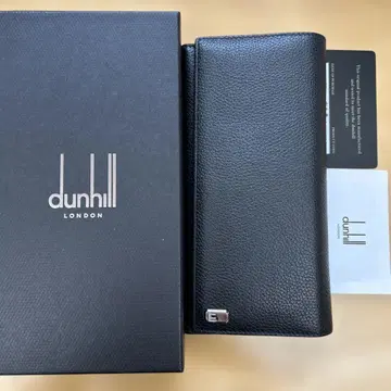 박스 있음 새상품급 던힐 dunhill 장지갑 버그레이브 코트 지갑