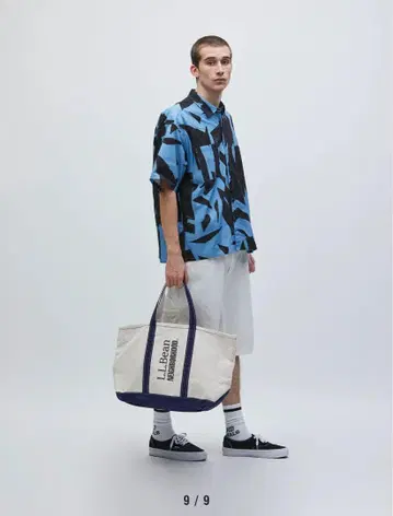 NH X L.L.BEAN . TOTE-L 네이비