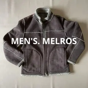 MEN'S. MELROS 남성용 멜로즈 보아 안감 집업 블루종 M