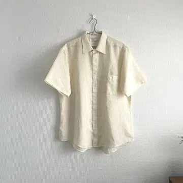 70s80s 빈티지 VAN HEUSEN 스트라이프 반팔 셔츠 USA