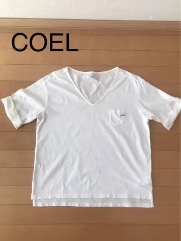 COEL 코엘 V넥 티셔츠 용아