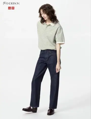 유니클로 JW ANDERSON 스트레이트 청바지 25인치