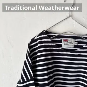 Traditional Weatherwear 보더 티셔츠 S 빅 루즈