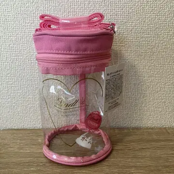린츠 린도르 최애 컬러 숄더 파우치 핑크