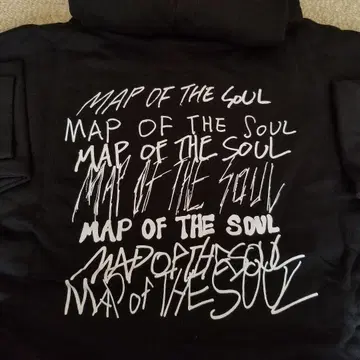 BTS MAP OF THE SOUL: TOUR 후디 M 사이즈