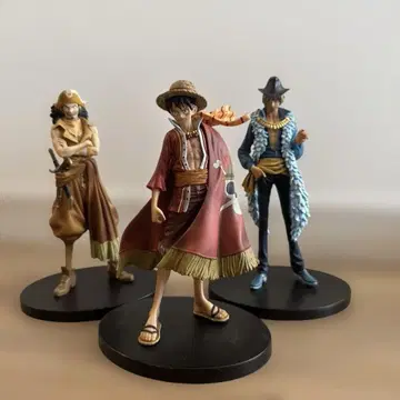 원피스 ONE PIECE DXF 15주년 피규어 3개 세트