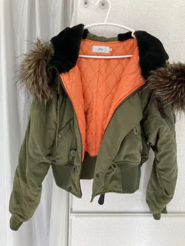 AZUL BY MOUSSY 밀리터리 자켓 N2B 그린 S 사이즈