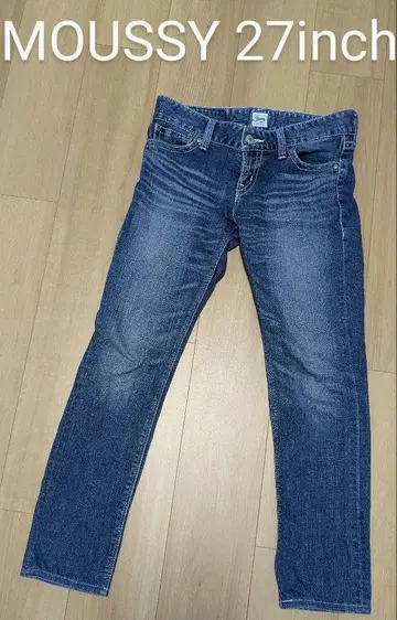 MOUSSY 스키니 데님 27인치
