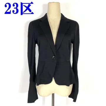 23구 절개 디자인 테일러드 자켓 블랙 38 C1394