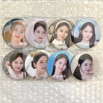NiziU 아야카 캔뱃지 세트 묶음 판매 8개 세트