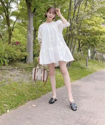 CLANE 22SS PUFF MINI ONE PIECE 원피스