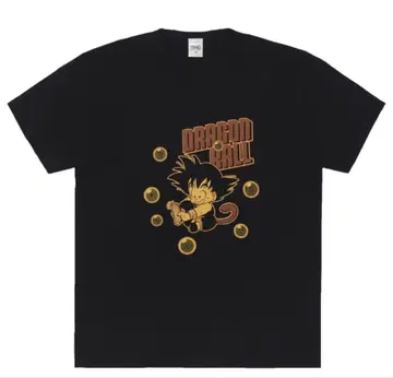 DRAGON BALL 폼 프린트 손오공 티셔츠 XL