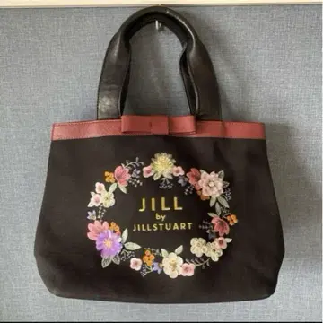 질 바이 질 스튜어트 토트백 플라워 꽃 자수 JILLSTUART