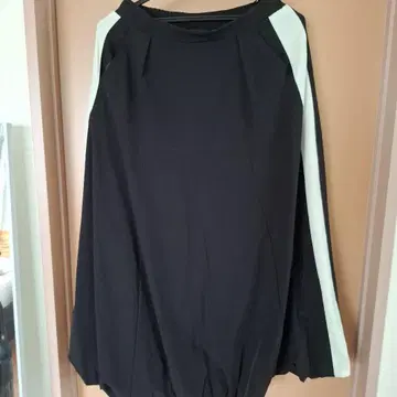 코쿤 롱 스커트 블랙