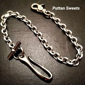 Puttan Sweets 다이아몬드 컷 지갑 체인 L622