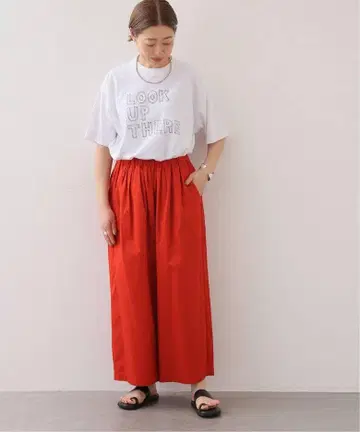 JOURNAL STANDARD LUXE 24SS 트윌 턱 팬츠 새상품급